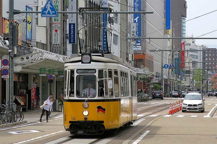 福井鉄道,元ドイツ製車両「レトラム」を運転