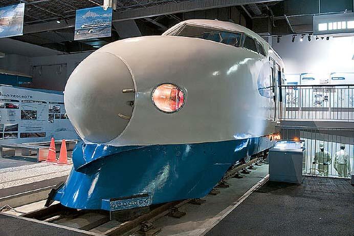 鉄道博物館の0系新幹線カットモデル(21-25)