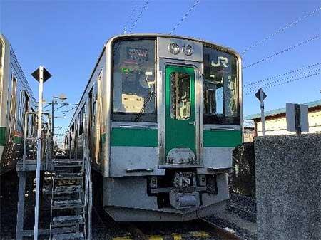 回送列車乗車体験車両 701系5500番台（イメージ）