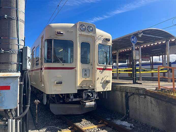 富士山麓電気鉄道で「1001号編成工場撮影会」を開催