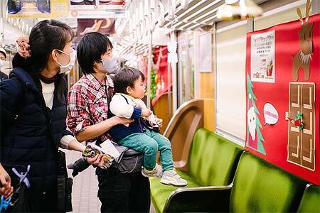 阪急大阪梅田駅6号線イベント「きて！みて！発見！阪急おしごととれいん」開催