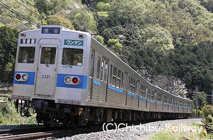 秩父鉄道，5000系を使用した「音鉄トレイン」を催行