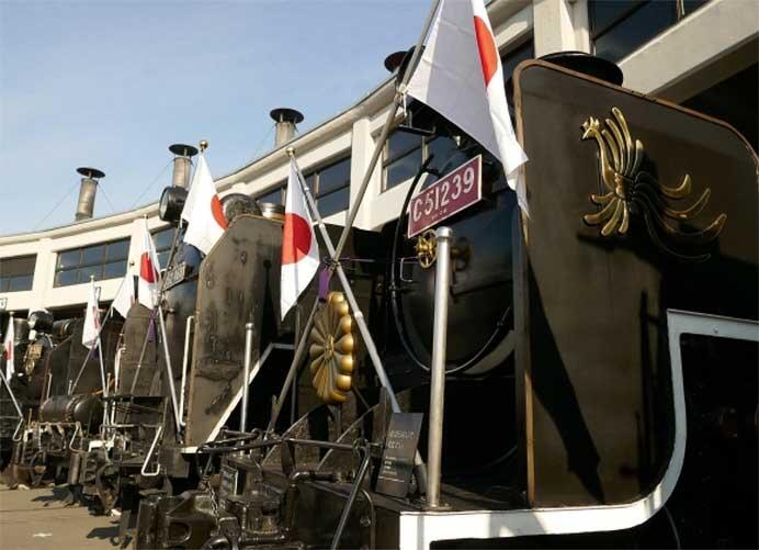 京都鉄道博物館で「新春SL頭出し展示」を実施