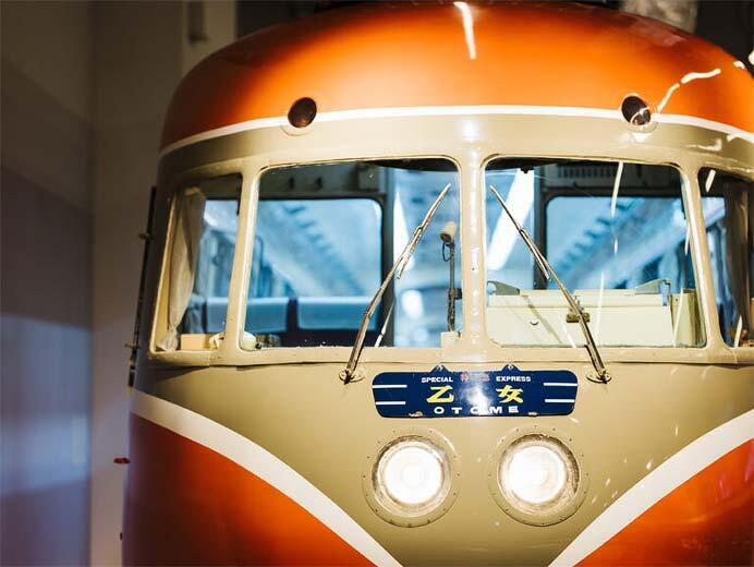ロマンスカーミュージアムで,「ロマンスカー・SE(3000形)車両ガイドツアー」を開催