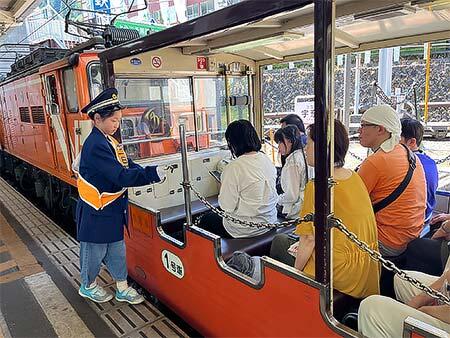 黒部峡谷鉄道,「こども駅長の日」の参加者を募集