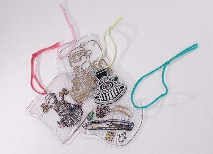 京都鉄道博物館で,お子さま向けワークショップ「プラ板に描く鉄道アートの世界」開催