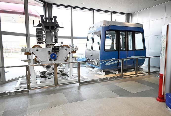 ヌマジ交通ミュージアムで「スカイレール展示オープニングセレモニー」開催