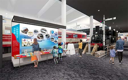 京都鉄道博物館で「大阪・関西万博」の関連資料を展示