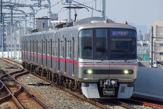 瀬戸線唯一の3300系