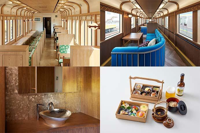 南海，観光列車「GRAN 天空」の出発式・お迎え式を実施