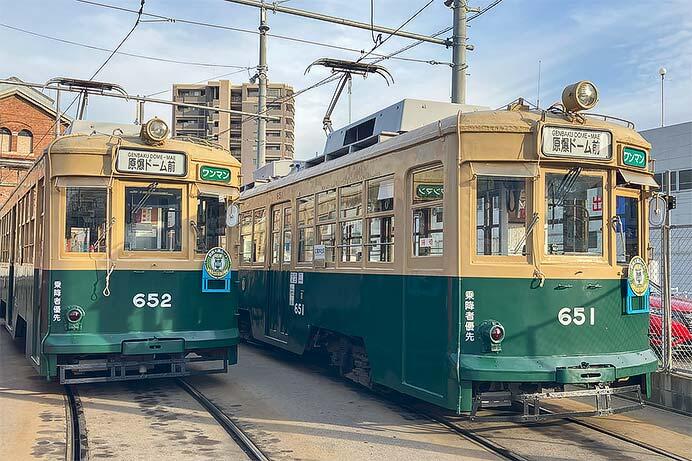 広島電鉄 循環線で「レトロ電車」を運転