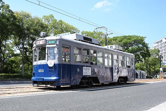 被爆電車650形653号