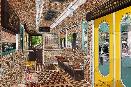 リニューアル車両の車内イメージ