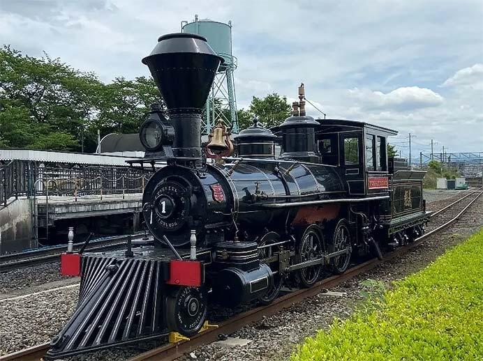 7100形蒸気機関車 7105号機「義経」号