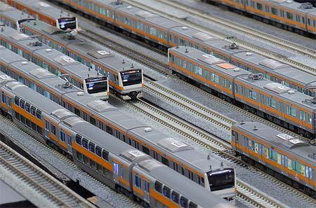 『ダイヤ運転フェスタ in てっぱく 鉄道模型ダイヤ運転実演「中央線快速」』