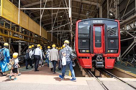 JR九州「小倉工場鉄道ランド」特別ツアー，9月分の参加者募集