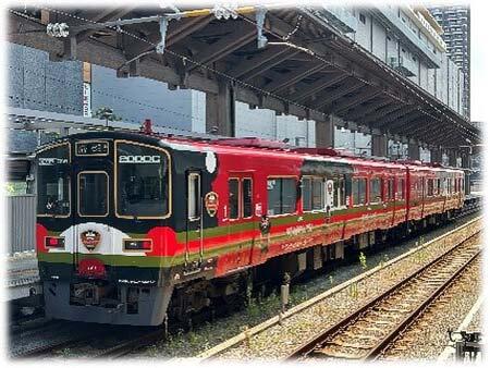 特別ラッピング列車「くまモンアドベンチャー号」