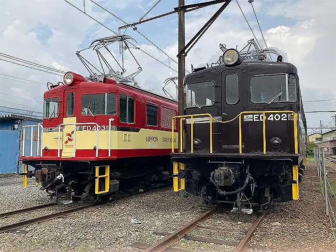 岳南電車,「ED402電気機関車・機関車ガイドツアー」開催
