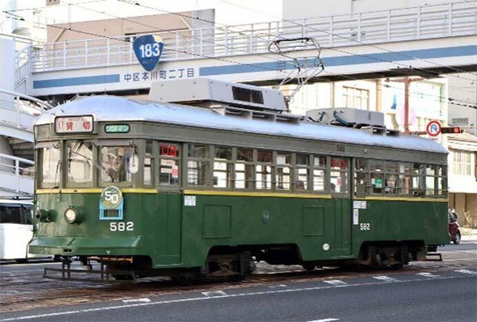 黄色帯の取付けイメージ(582号)