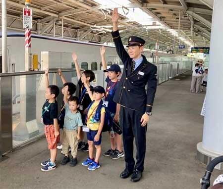 駅員体験のイメージ