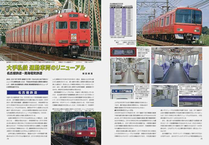大手私鉄のリニューアル通勤車両