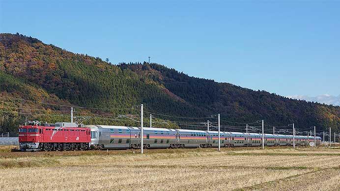 団体臨時列車「仙台発上野行きカシオペアの旅」運転