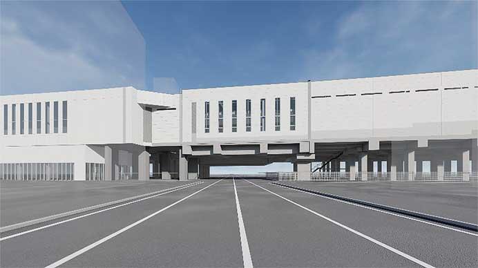 JRTT,北海道新幹線 札幌車両基地の壁面デザインを決定