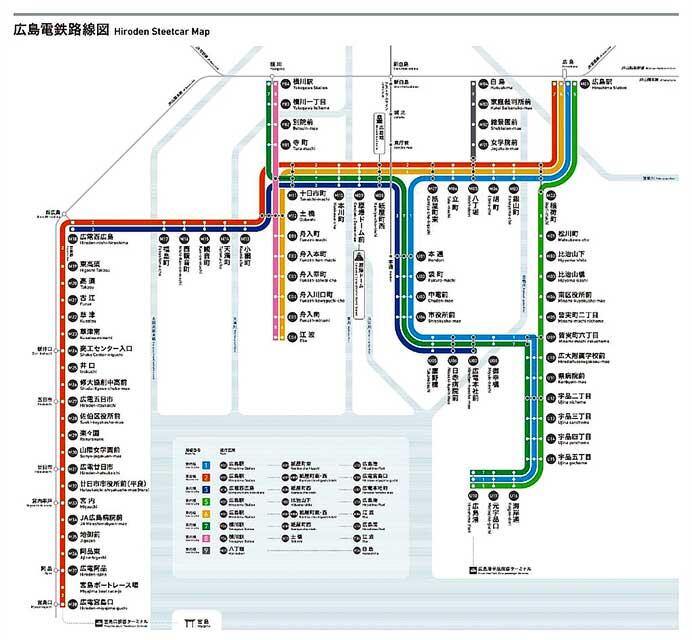 広島電鉄,「駅前大橋ルート」開業にあわせて案内放送・メロディを一新
