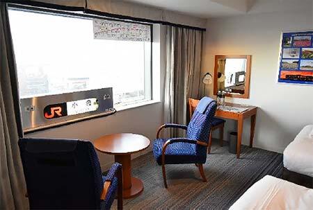 JR九州ステーションホテル小倉,「JR九州811系電車」コンセプトルームをリニューアル