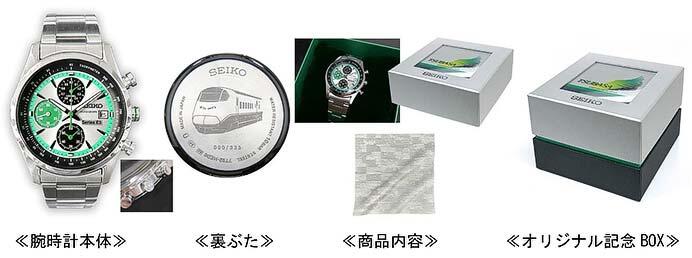 E3系つばさ×SEIKO オリジナルウオッチ（限定モデル）のイメージ