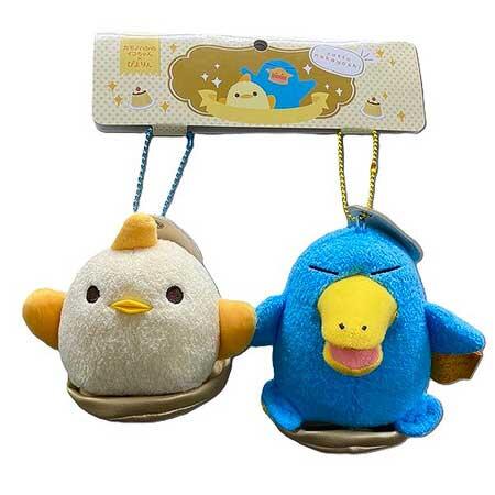 「カモノハシのイコちゃん×ぴよりん なかよしスイーツマスコットセット」を発売