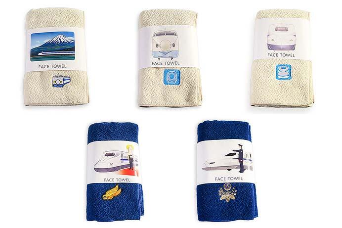 JR東海リテイリング・プラス，新幹線をデザインしたオリジナル「今治フェイスタオル」5種類を発売