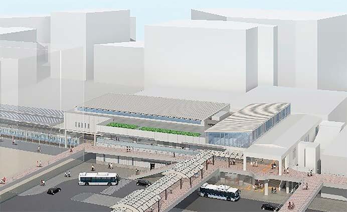 小田急藤沢駅，2026年1月24日から2階改札口の供用を開始