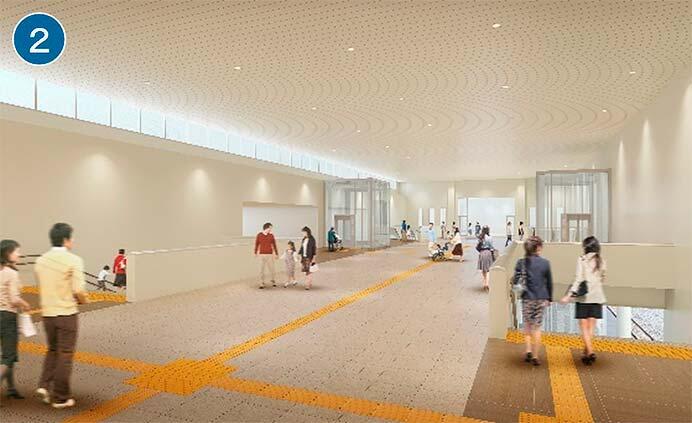 小田急藤沢駅，2026年1月24日から2階改札口の供用を開始