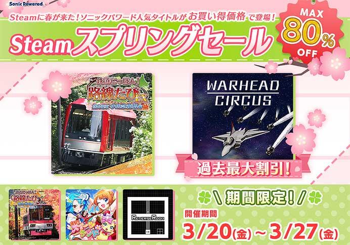 ソニックパワード「Starm スプリングセール」開催