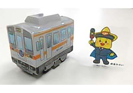 「作って走って楽しめる キハ11形くみたてプルバックカー」組立て後イメージ