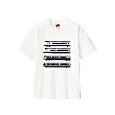 ユニクロ×JR西日本グループ，コラボレーションTシャツの新デザインを発売