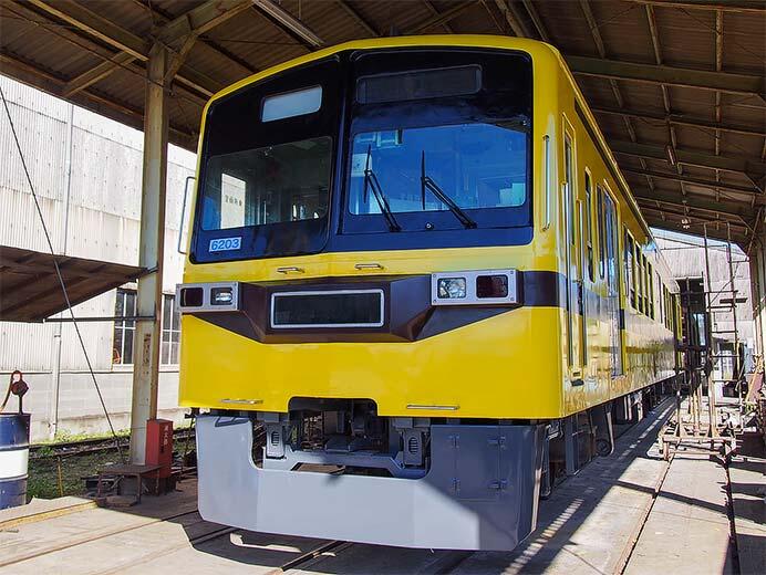6003号の旧500形カラー変更イメージ