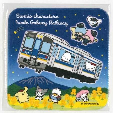 発売される「IGR×サンリオキャラクターズ ミニタオル」のイメージ